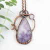 Lepidolite & Rainbow Moonstone Necklace