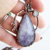 Lepidolite & Rainbow Moonstone Necklace