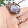 Lepidolite & Rainbow Moonstone Necklace