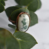 Tree Agate Copper Ring