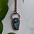 Labradorite Copper Coffin Necklace